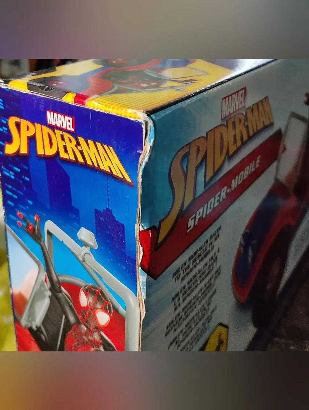 Marvel Spider-Man Spider-Mobile Vehicle - Red, Blue & Black
